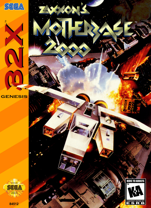 Parasquad box art for Super 32X